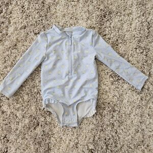 Carter’s Baby Rash Guard One-Piece Swimsuit – 18M